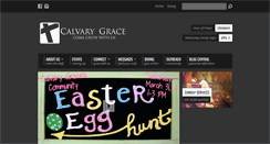 Desktop Screenshot of calvarygrace.org